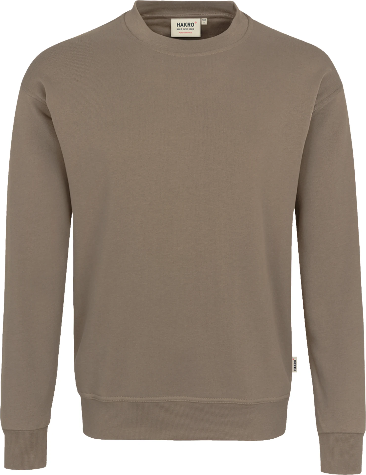 hakro-475-sweatshirt-mikralinar-nougat-front-1 HAKRO Sweatshirt 475 Mikralinar®