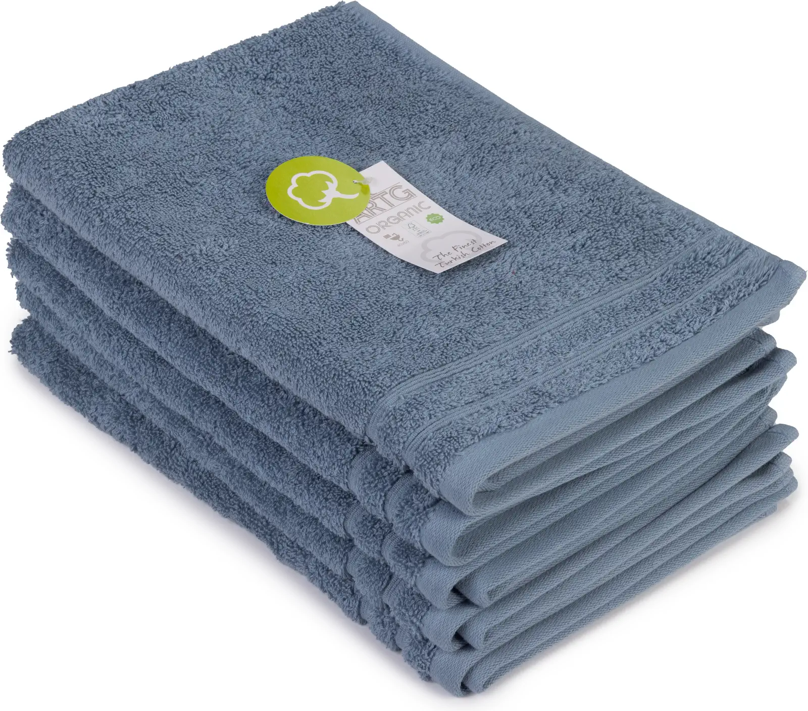 artg-ar505-organic-guest-towel-jeansblue-front-1 ARTG Organic Guest Towel