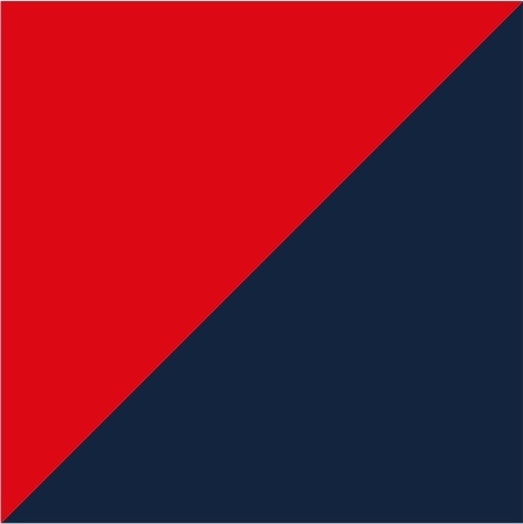red/navy/white