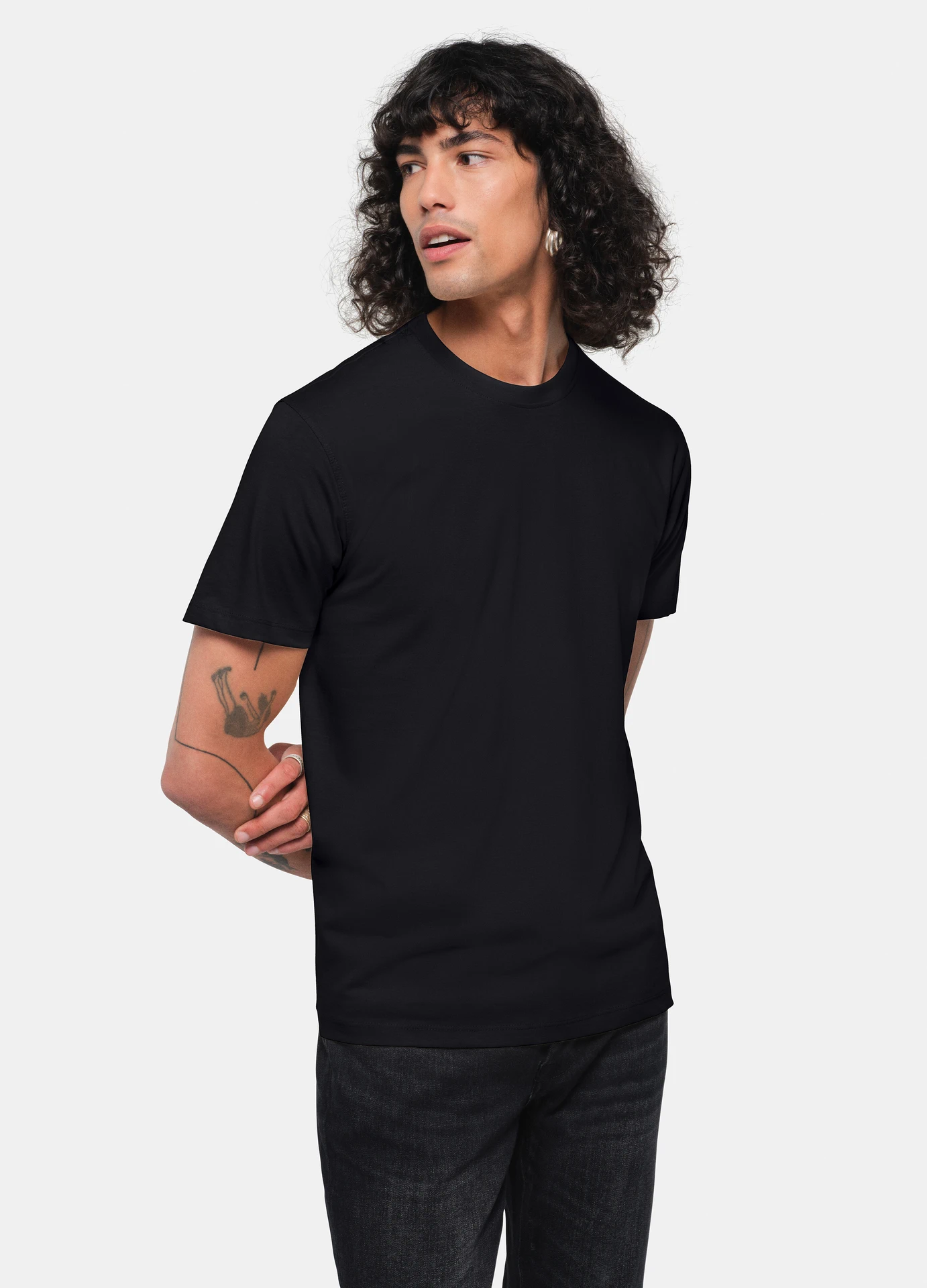 hakro-293-t-shirt-heavy-schwarz-model-0 HAKRO T-Shirt 293 Heavy