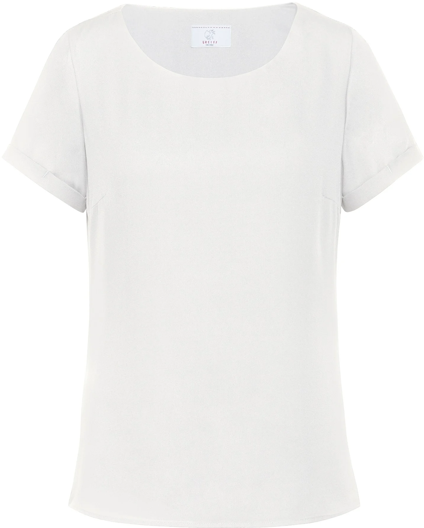 GREIFF Chiffon-Bluse kurzarm Regular Fit