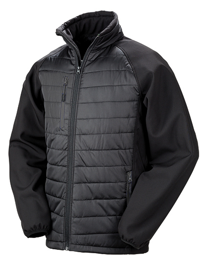 Result Black Compass Softshell Jacket