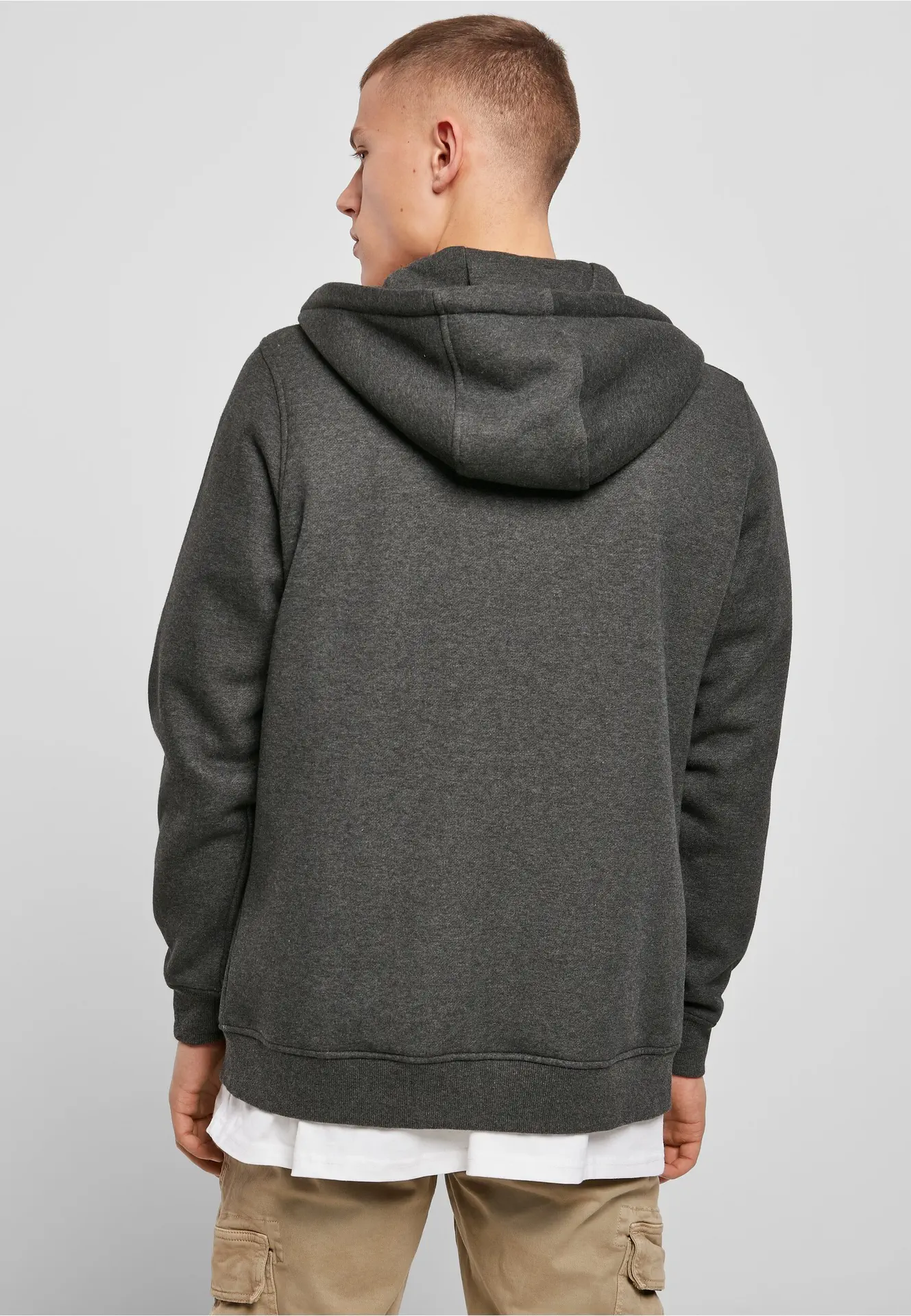 Build Your Brand Heavy Zip Hoody