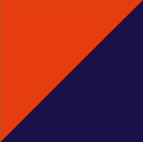 leuchtorange/navy