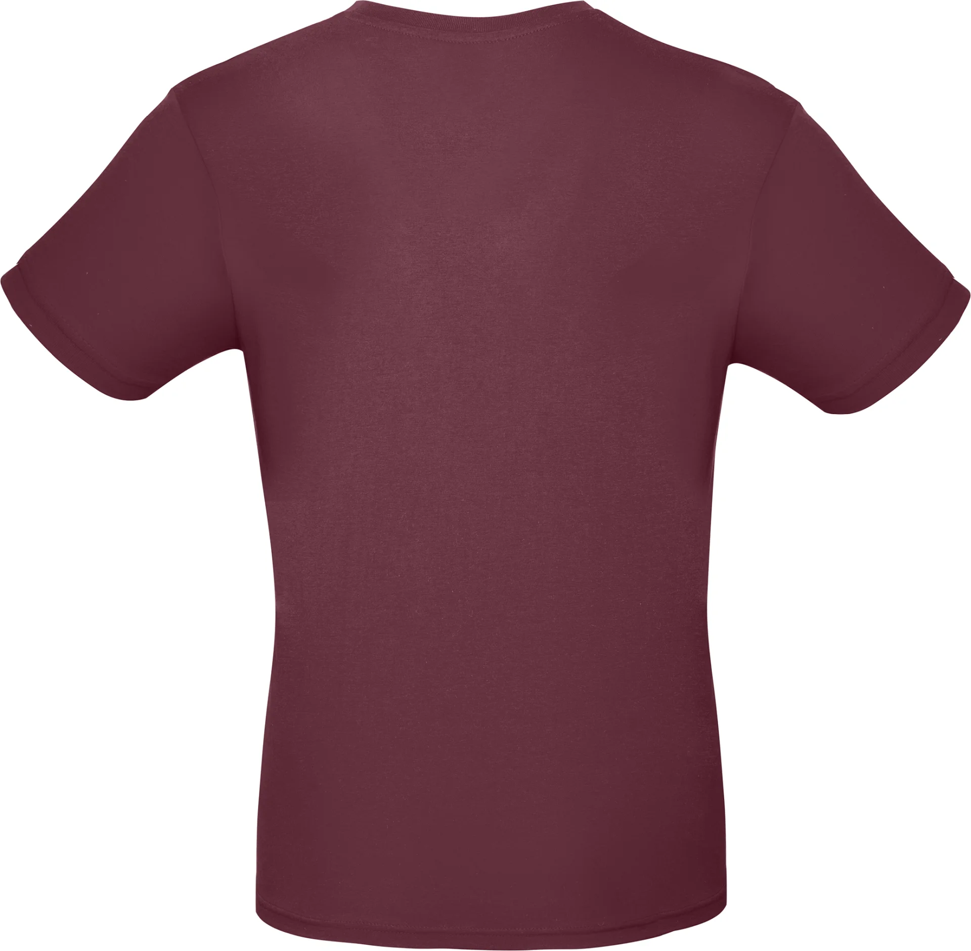 BC-TU01T-TShirt-E150-burgundy-2 B&C T-Shirt #E150