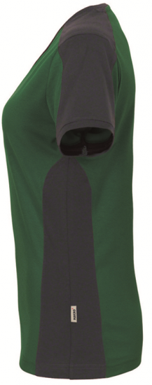 HAKRO Women-V-Shirt-Contrast 190 Mikralinar®