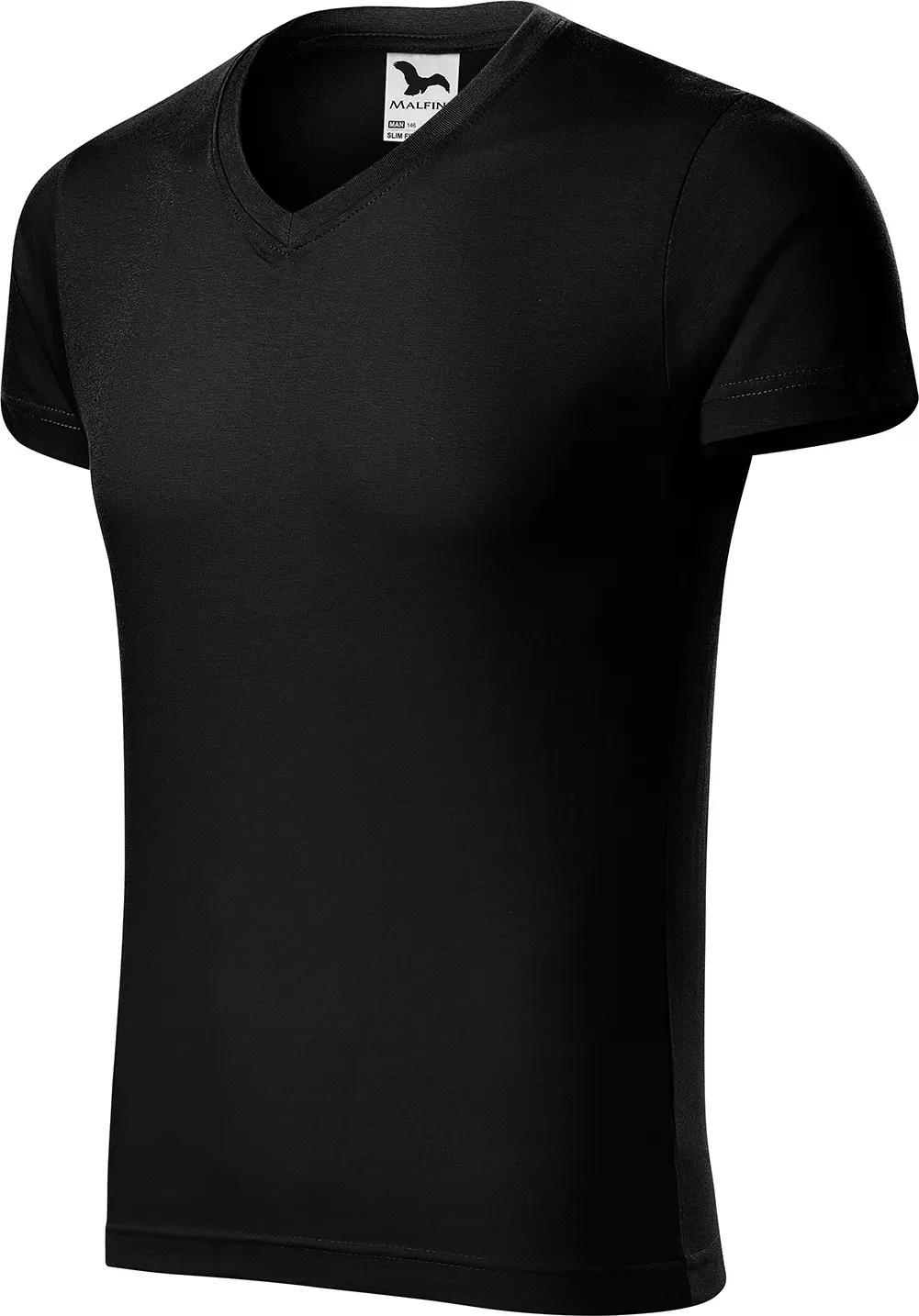 MALFINI T-Shirt Slim Fit V-Neck 146