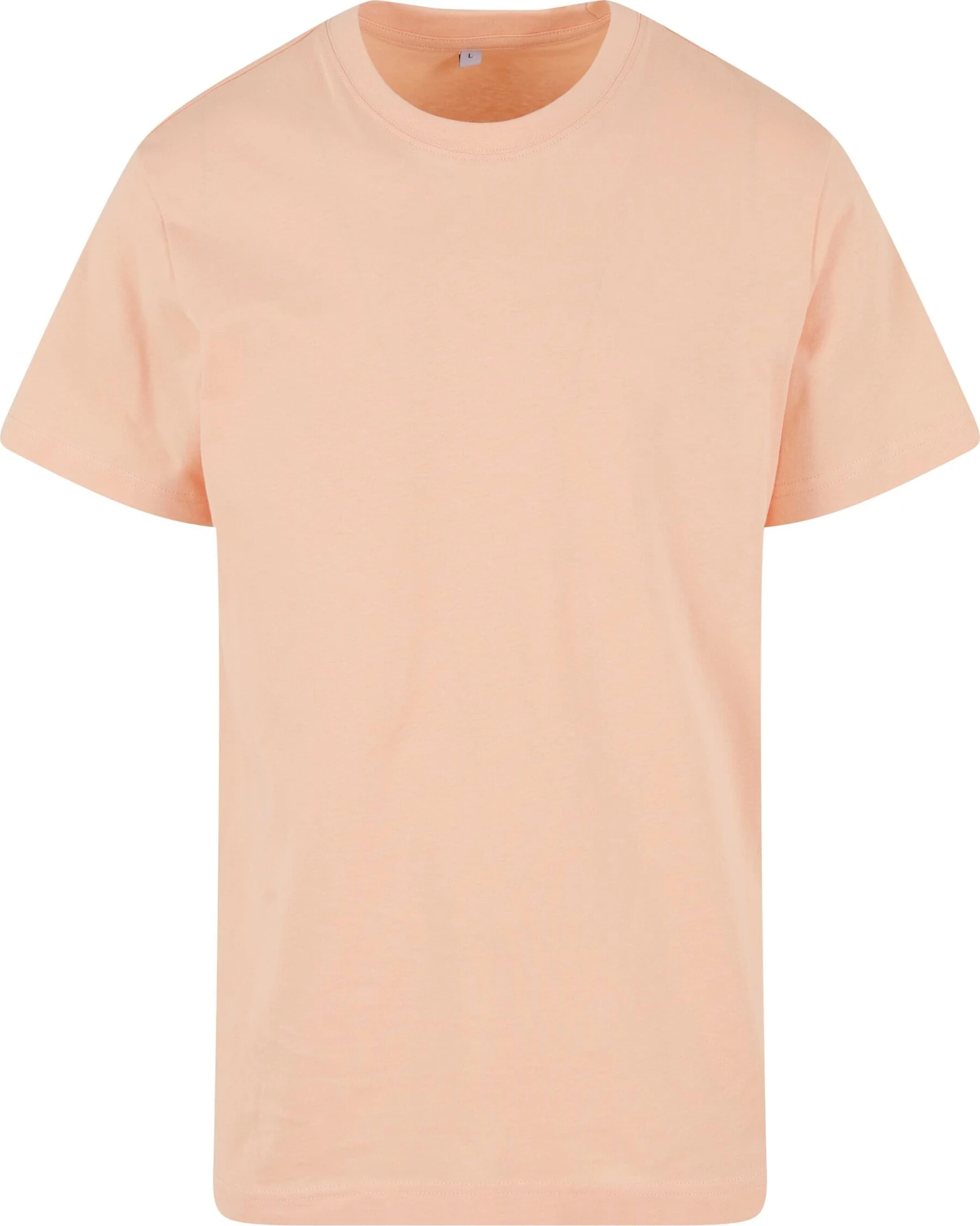 BYB-BY004-t-shirt-round-neck-softapricot-front-4 Build Your Brand T-Shirt Round Neck