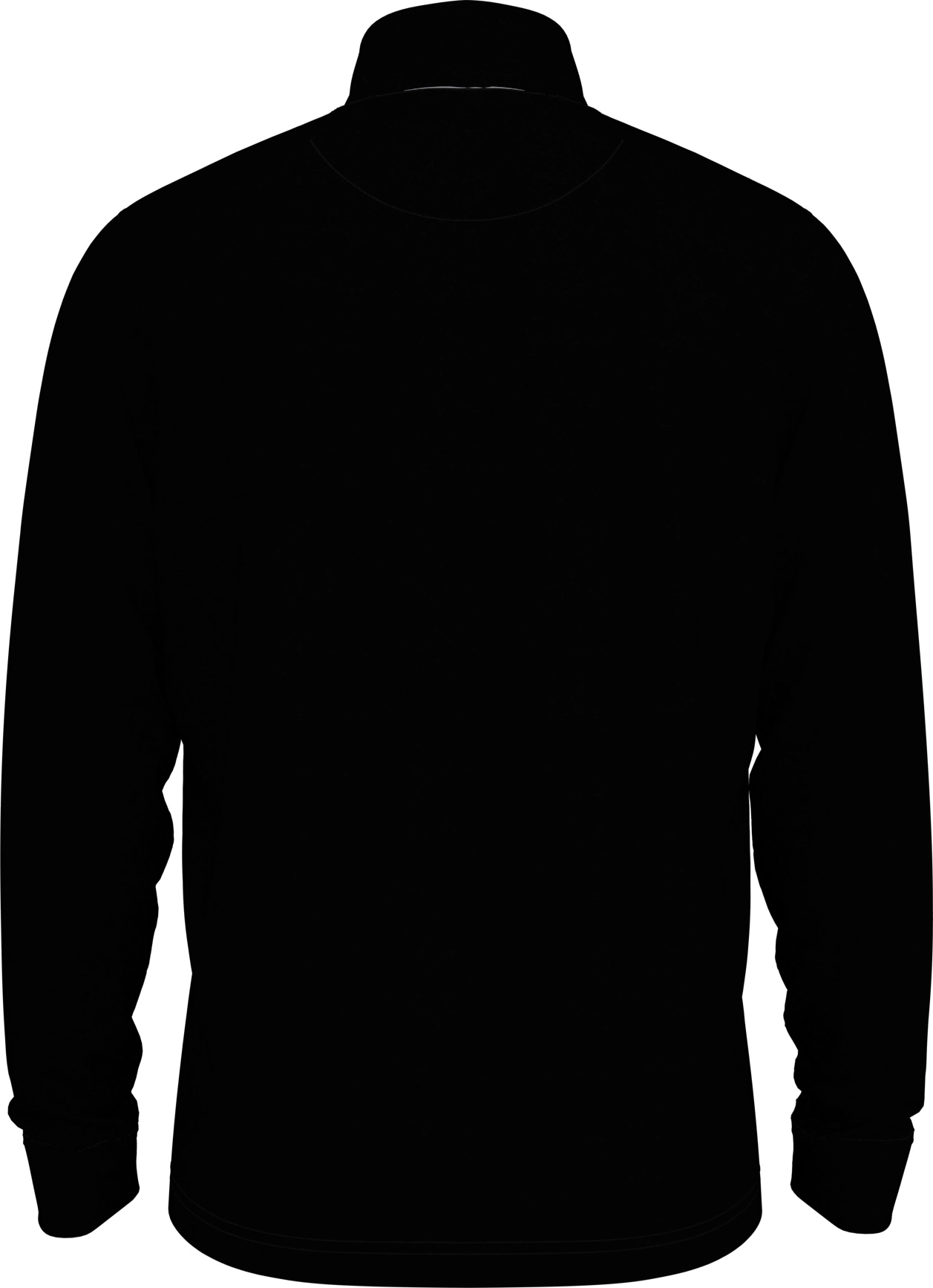 callaway-cw350-mens-1-4-zip-pullover-black-back-2 Callaway Men´s 1/4 Zip Pullover