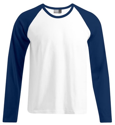 promodoro Mens Baseball-T LS promodoro Mens Baseball-T LS