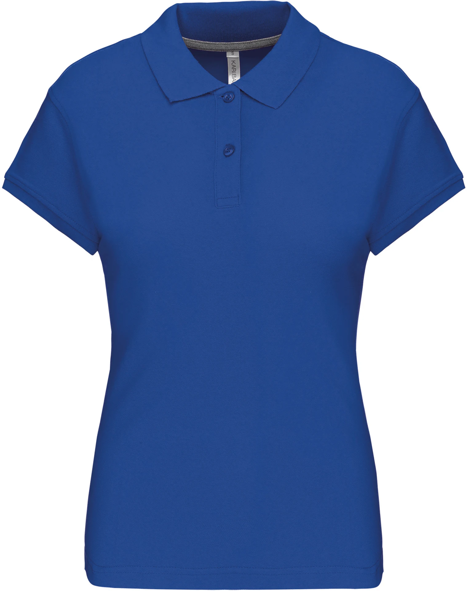 kariban-K242-damen-pique-polo-lightroyalblue-front-3 Kariban Damen Piqué Polo