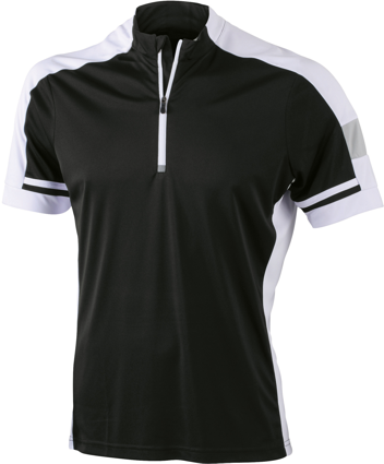 James & Nicholson Men's Bike-T Half Zip