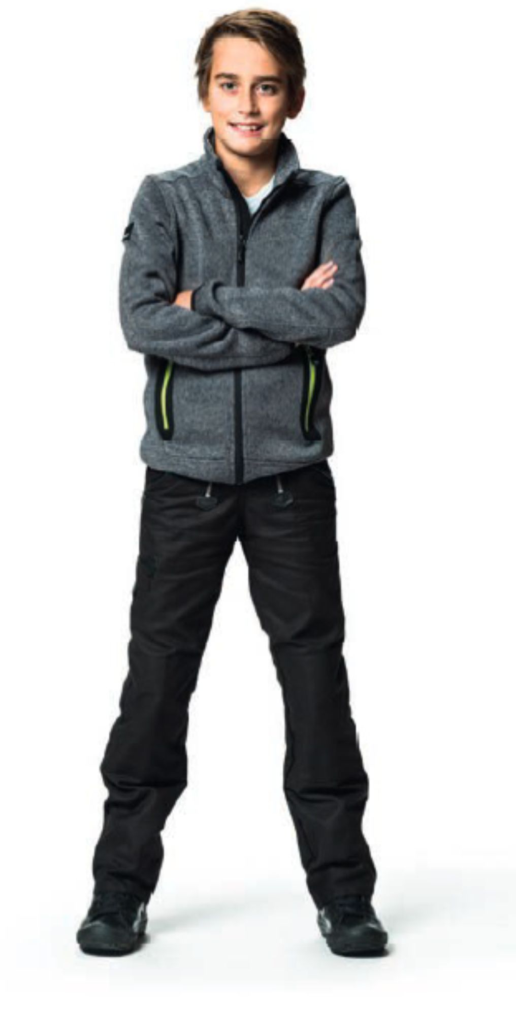 FHB Strick-Fleece-Jacke Kinder MATS FHB Strick-Fleece-Jacke Kinder MATS