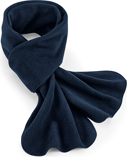 beechfield-b293r-recycled-fleece-scarf-frenchnavy-front-1 Beechfield Recycled Fleece Scarf