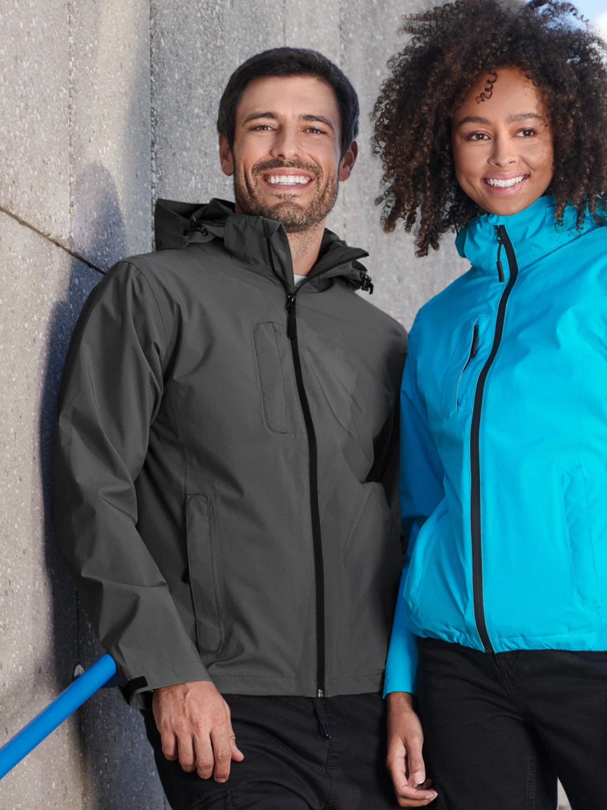 malfini-533-pacific-5-in-1-jacke-herren-stahlgrau-model-0 MALFINI Jacke 3 in 1 Pacific 533