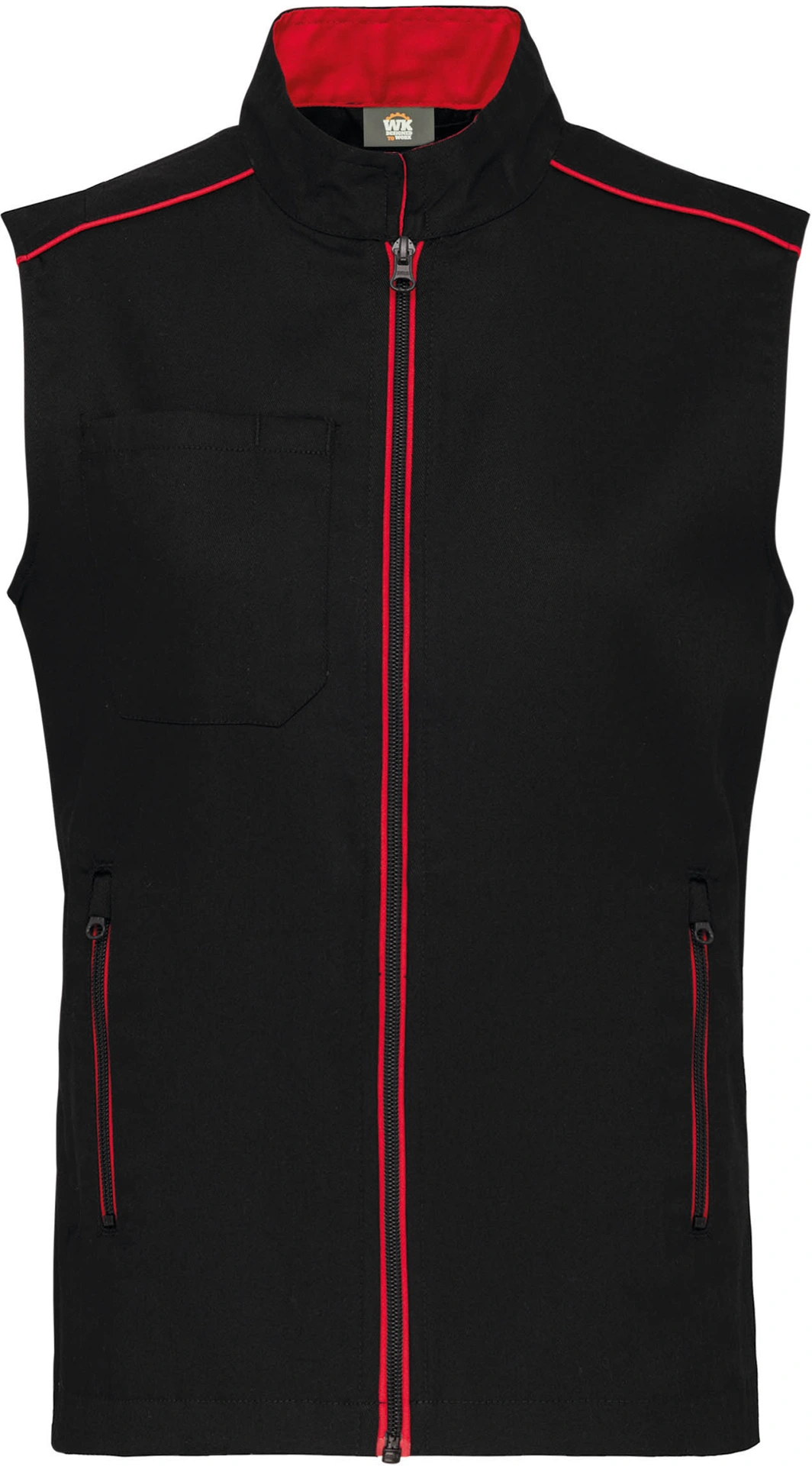 black/red