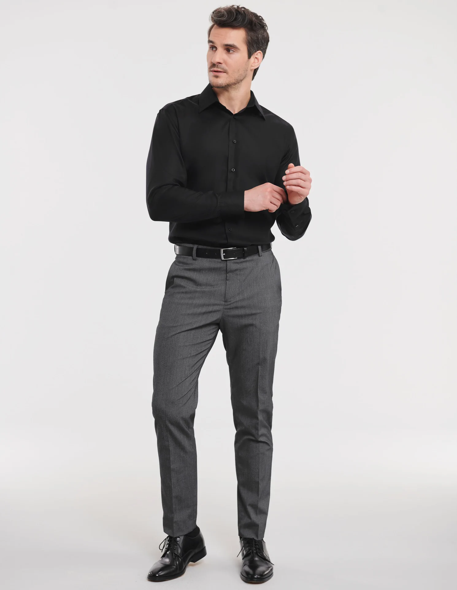 Russell Men's Long Sleeve Tailored Ultimate Non-iron Shirt