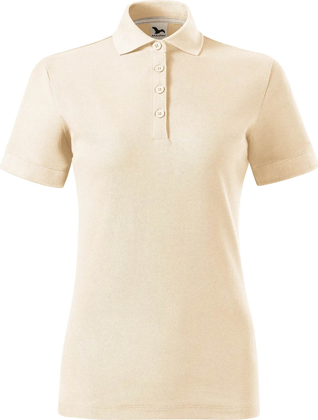 malfini-235-prime-gots-polohemd-damen-mandel-front-2 MALFINI Polohemd Damen Prime (GOTS) 235