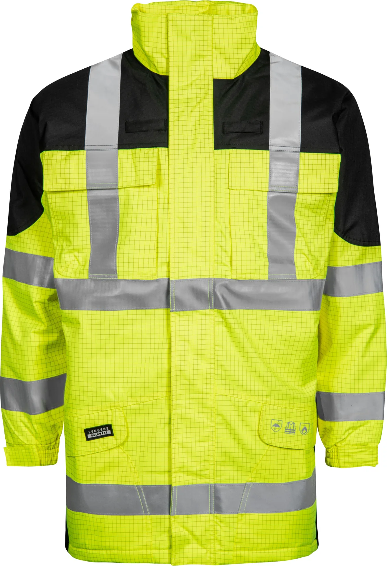Lyngsøe FR-LR11411 Flammhemmende Hi-Vis Winterjacke