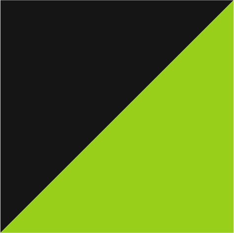 black/signal green