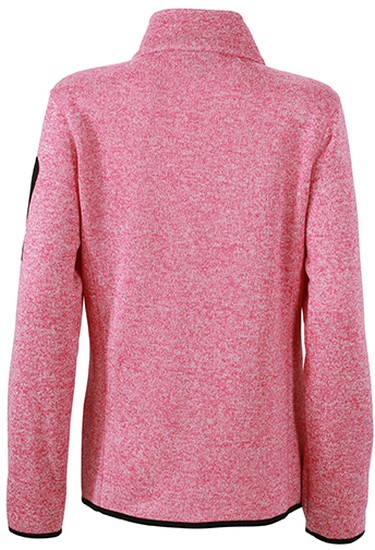 James & Nicholson Ladies Knitted Fleece Jacket 