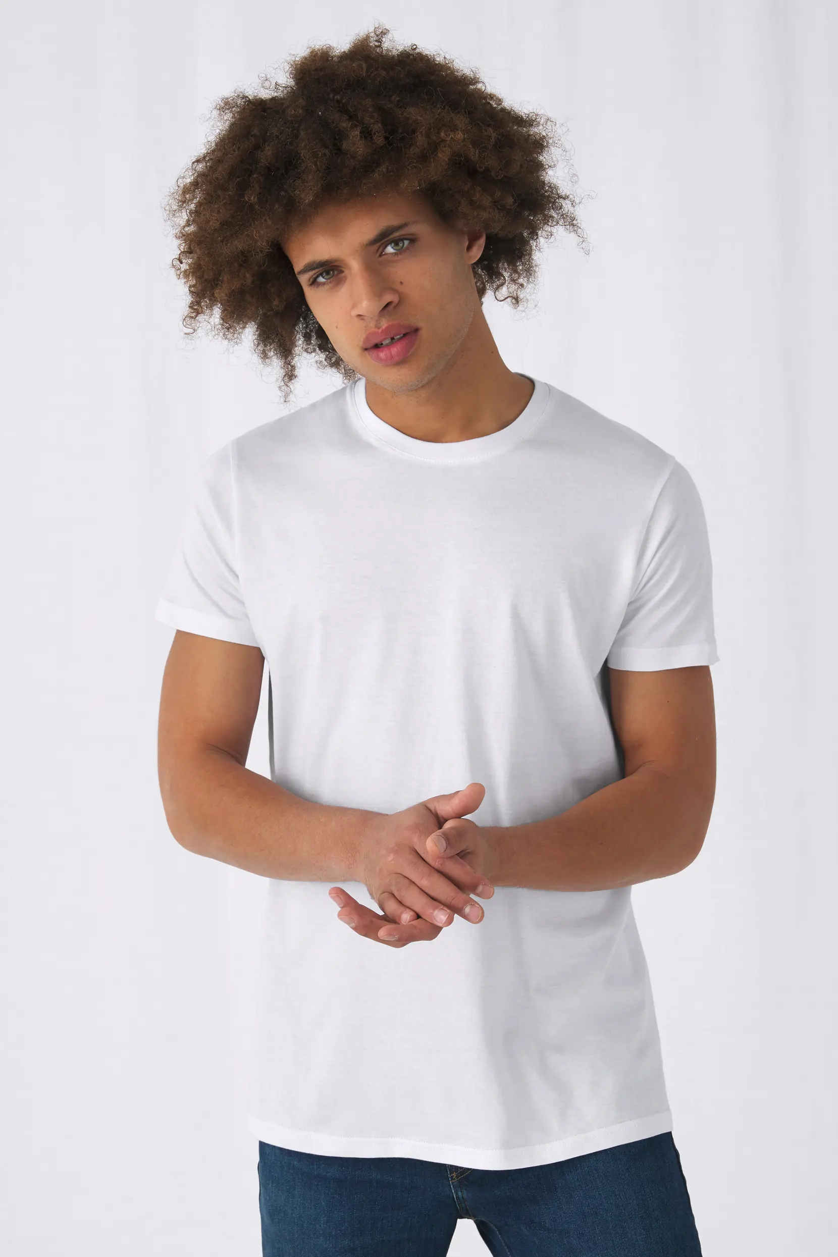 bc-tu01t-hashtag-E150-t-shirt-model-1 B&C T-Shirt #E150