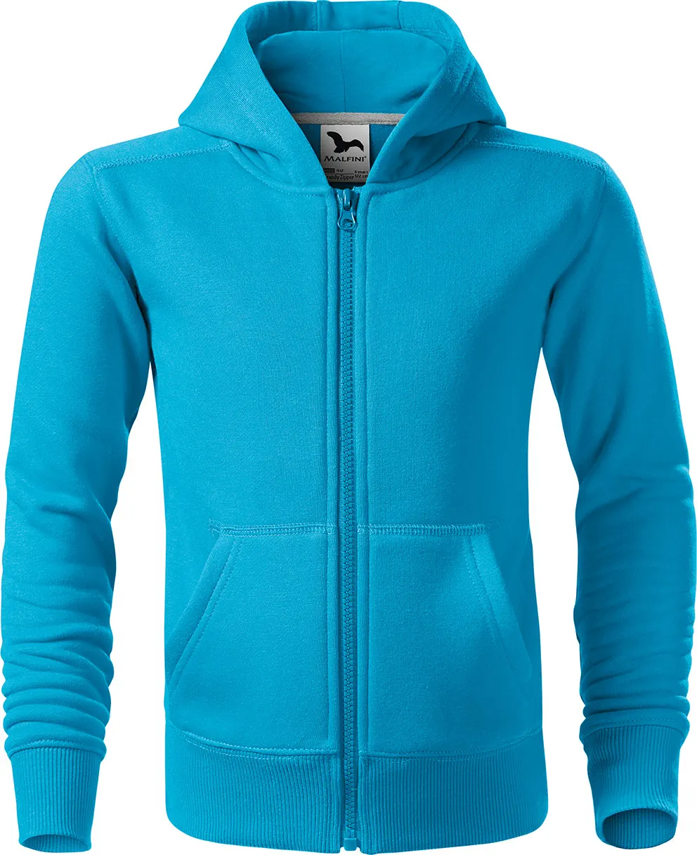 MALFINI Sweatshirt Kinder Trendy Zipper 412
