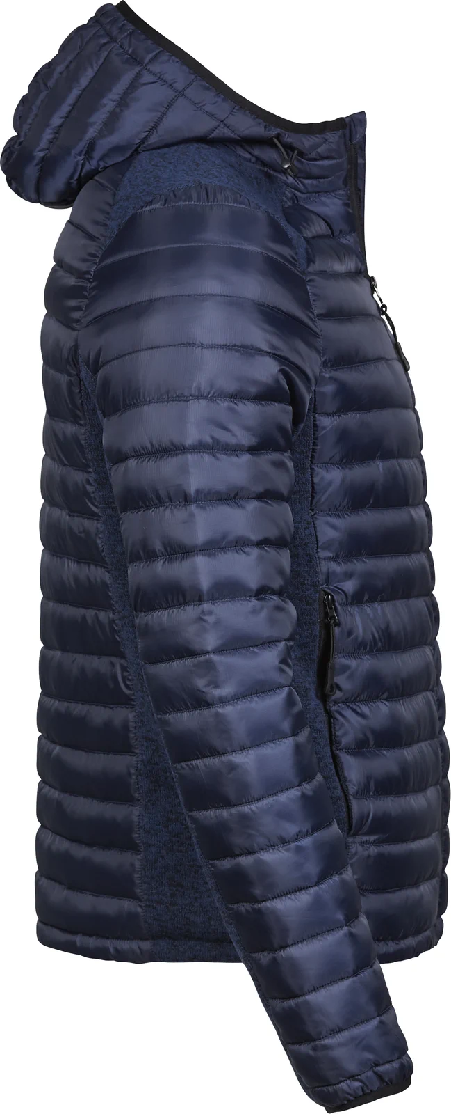tee-jays-9610-mens-hooded-outdoor-crossover-jacket-navy-navymelange-right-4 Tee Jays Men's Hooded Outdoor Crossover Jacket