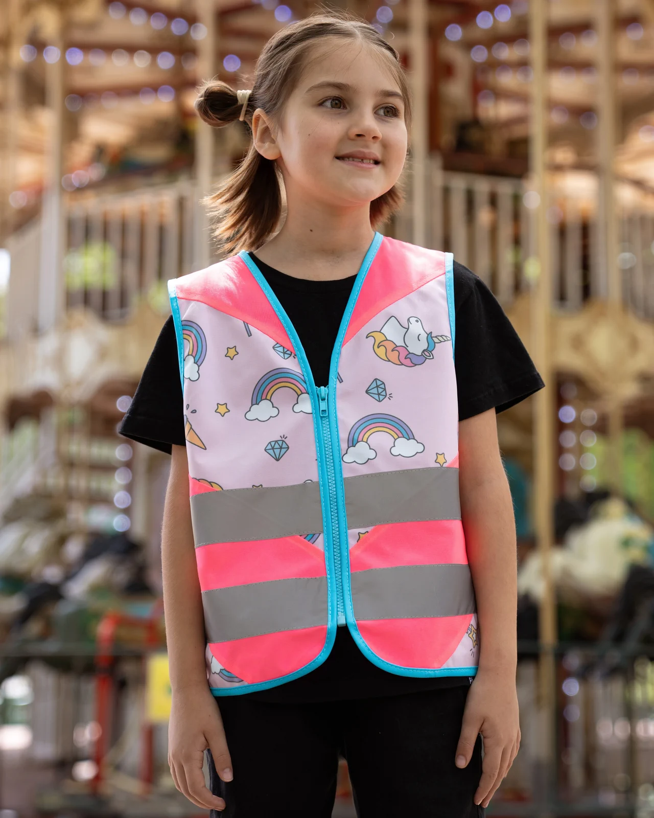 korntex-actfan-childrens-safety-vest-action-fantasy-co2-neutral-unicorn-model-1 Korntex Kinder Warnweste Action Line Fantasy