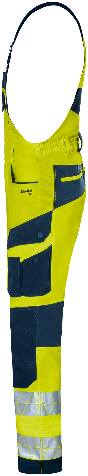 Schöffel PRO 7720 MEISTERMACHER Warnschutz Latzhose Stretch