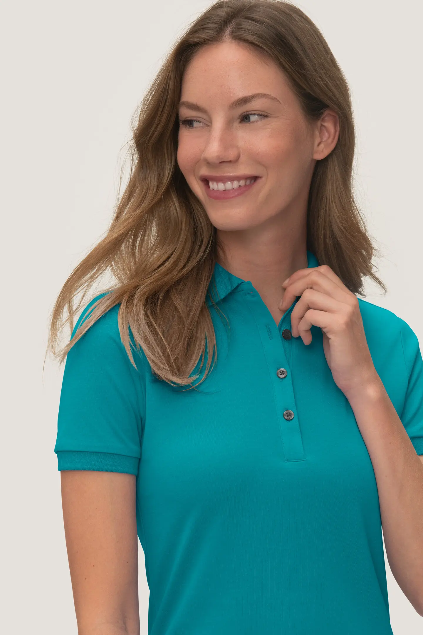 HAKRO Women-Poloshirt 214 Cotton-Tec