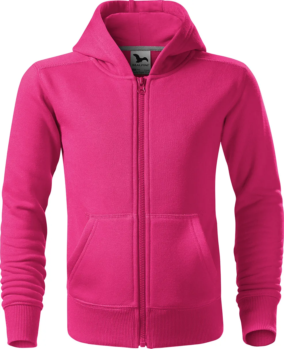 MALFINI Sweatshirt Kinder Trendy Zipper 412