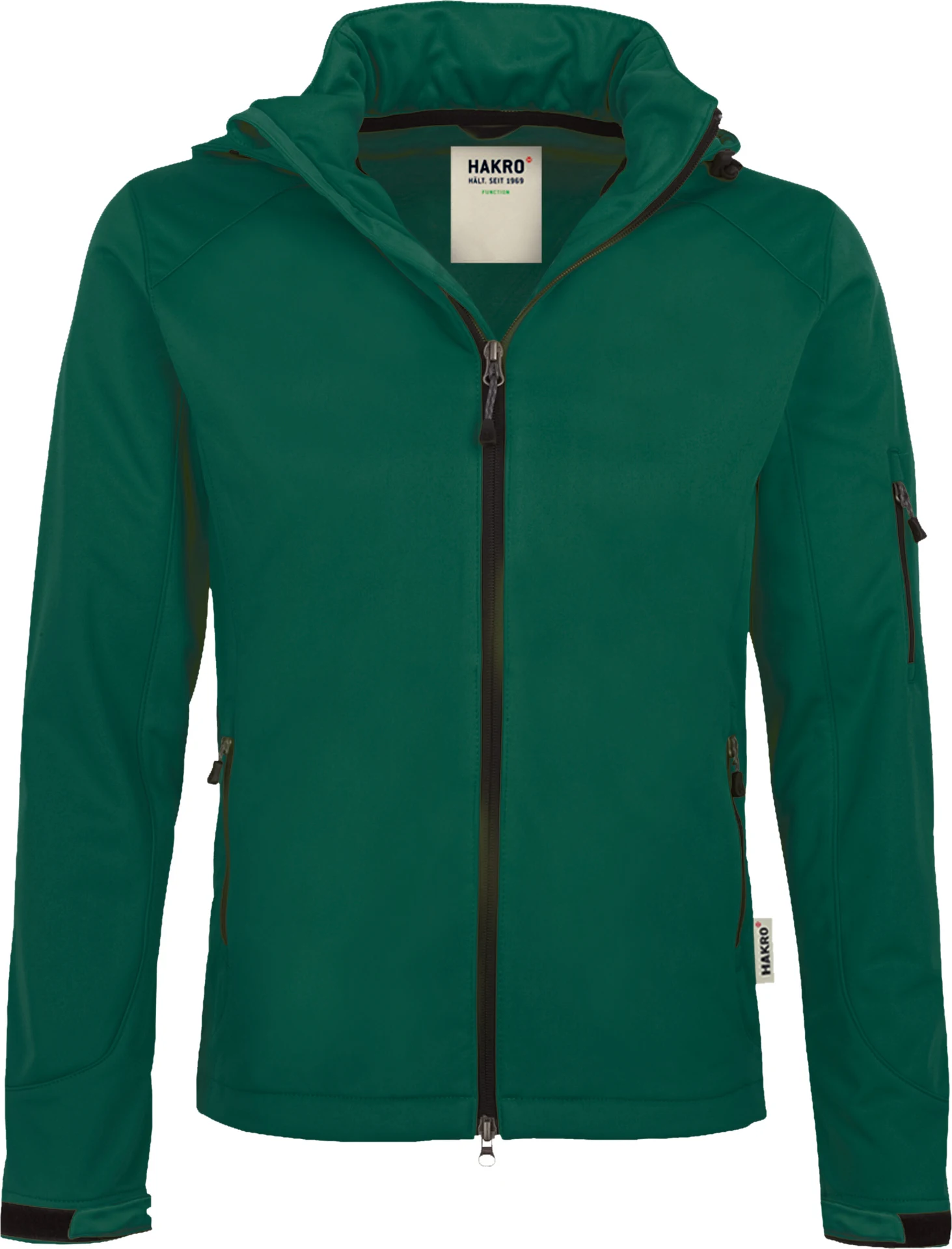 hakro-848-softshelljacke-tanne-front-1 HAKRO Softshell-Jacke 848 Ontario