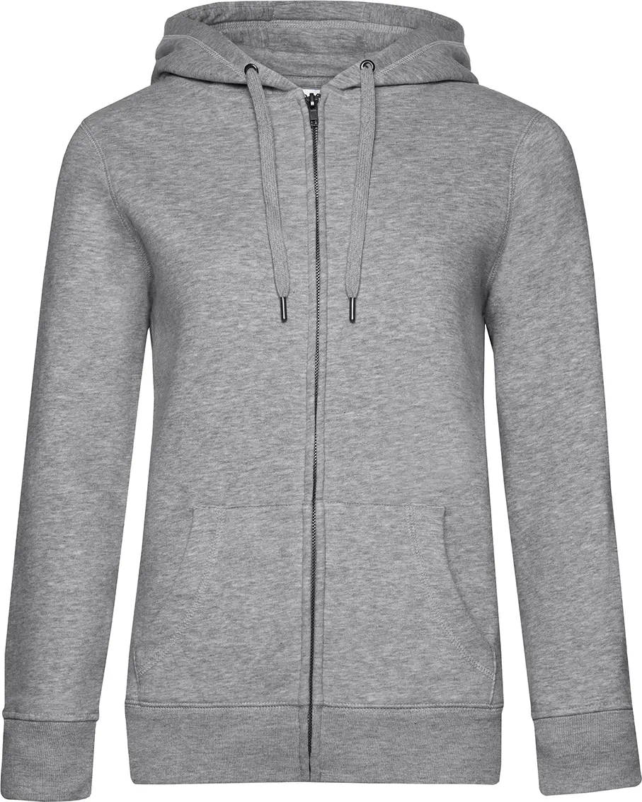 B&C Queen Zipped Hood Jacket Women