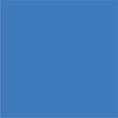 intense blue