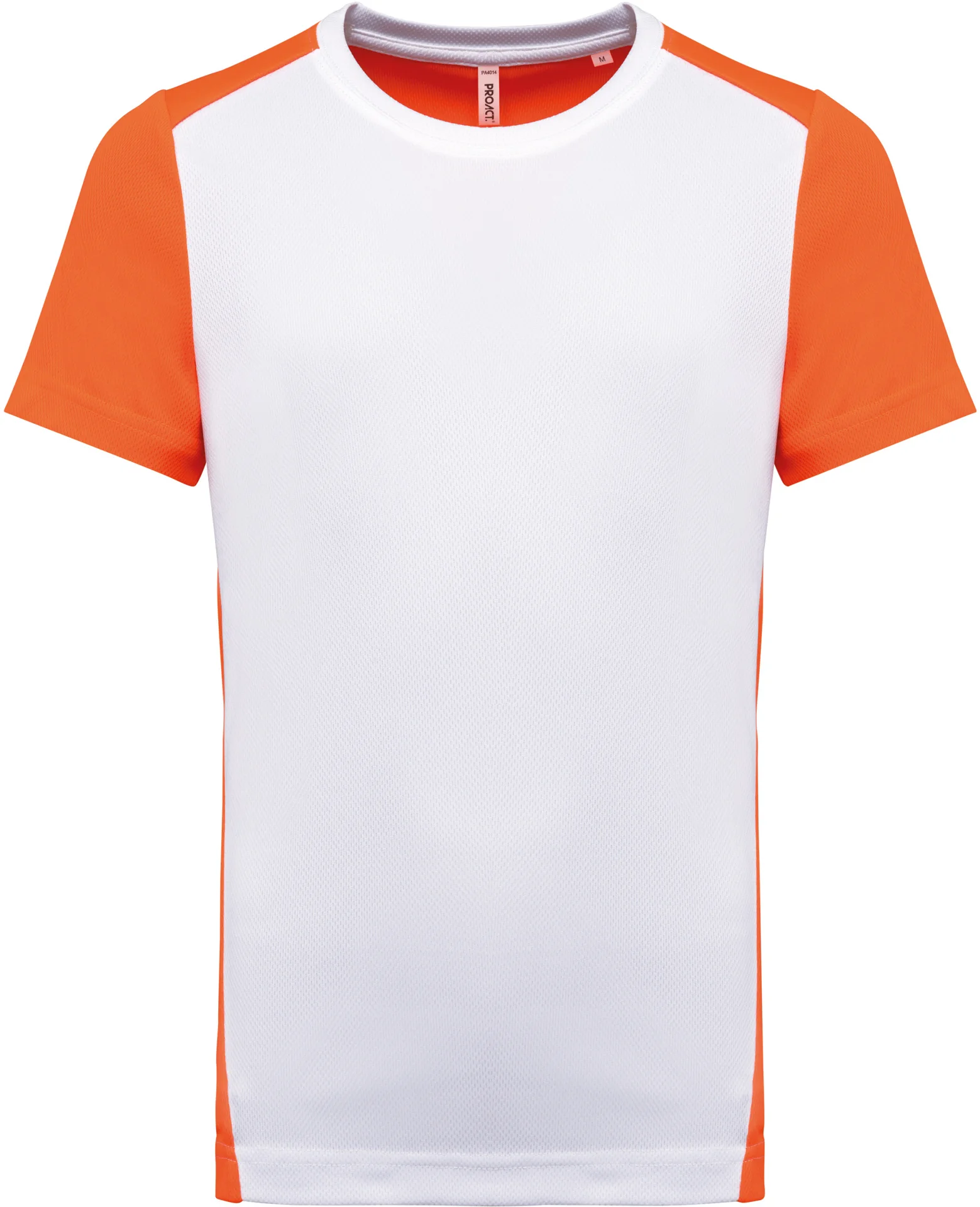white/fluorescent orange