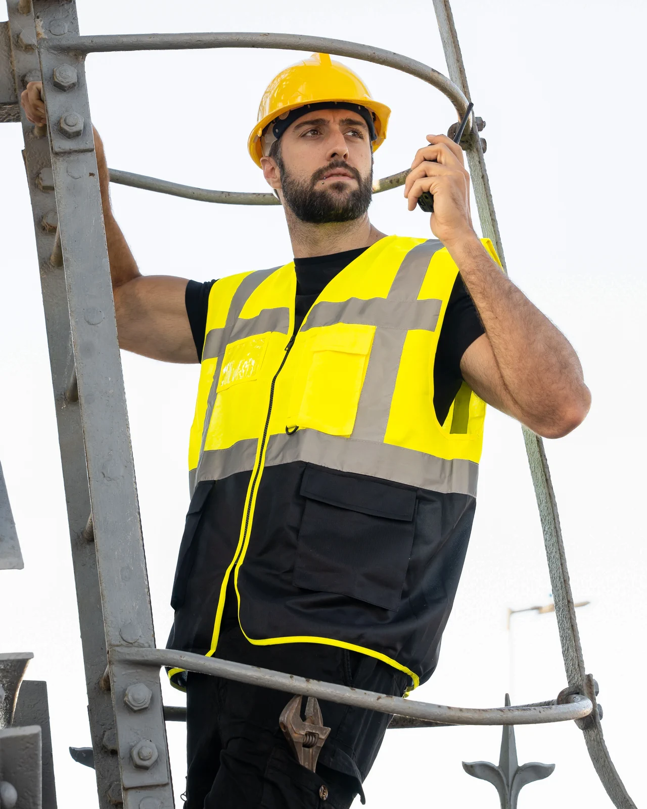 korntex-kxcmf-co2-neutral-multifunctional-executive-safety-vest-hamburg-model-0 Korntex Multifunktionale Comfort-Fit Warnweste Hamburg