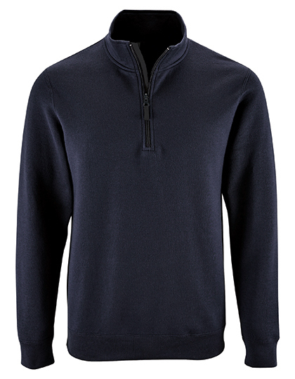 SOL'S Mens Zip High Collar Sweatshirt Stan