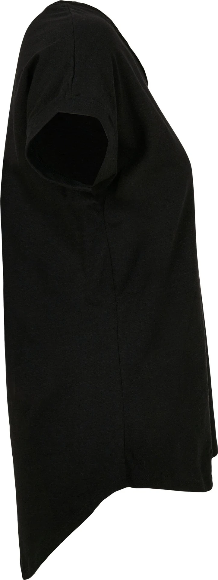 Build Your Brand Ladies Long Slub Tee
