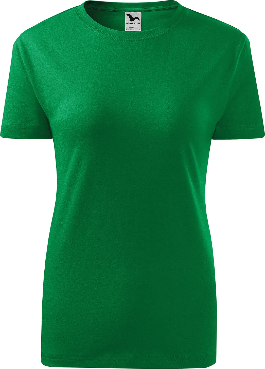 malfini-133-classic-new-t-shirt-damen-grasgruen-front-2 MALFINI T-Shirt Damen Classic New 133