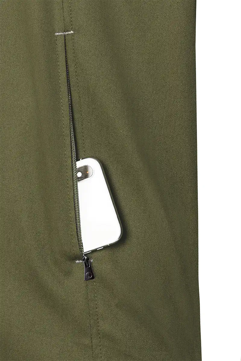 KARLOWSKY Kurzarm Kochjacke Green-Generation