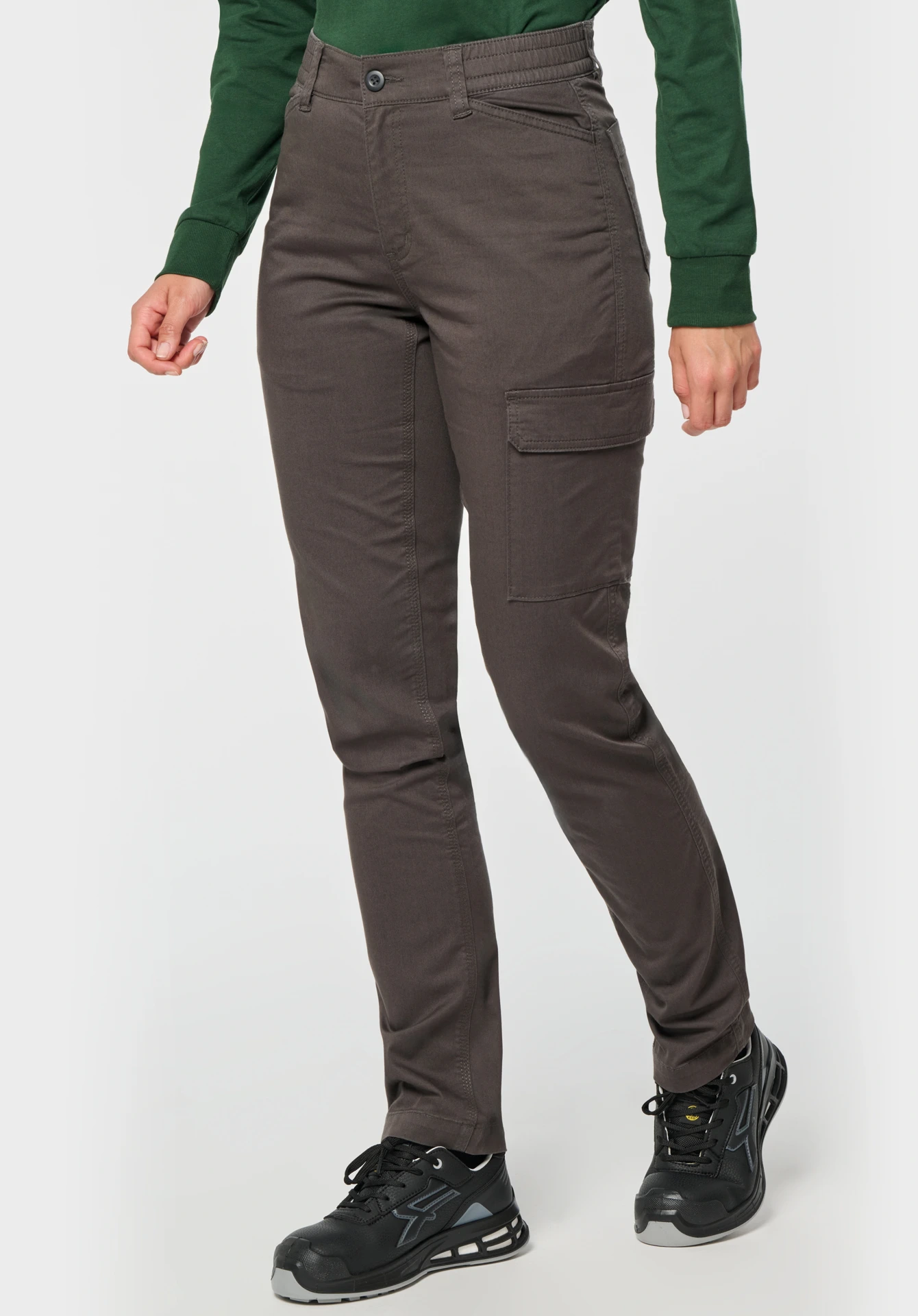 kariban-WK709-unisex-stretch-workwear-hose-model-0 Kariban Unisex Stretch Workwear Hose