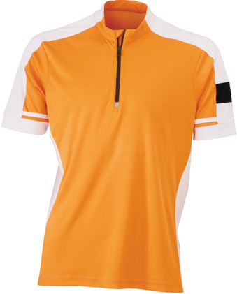James & Nicholson Men's Bike-T Half Zip James & Nicholson Men's Bike-T Half Zip