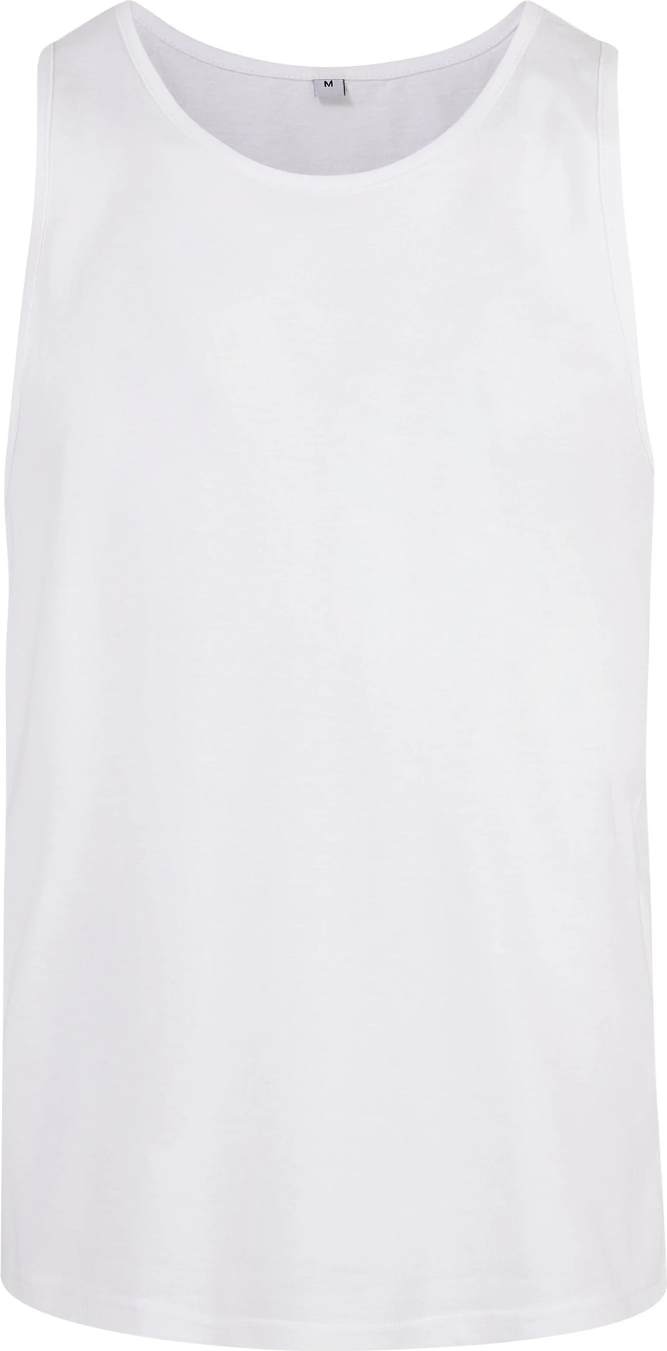 BYB-BB011-basic-tank-white-front-4 Build Your Brand Basic Tank