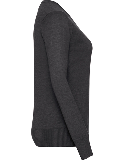 Russell Ladies V-Neck Knitted Jumper