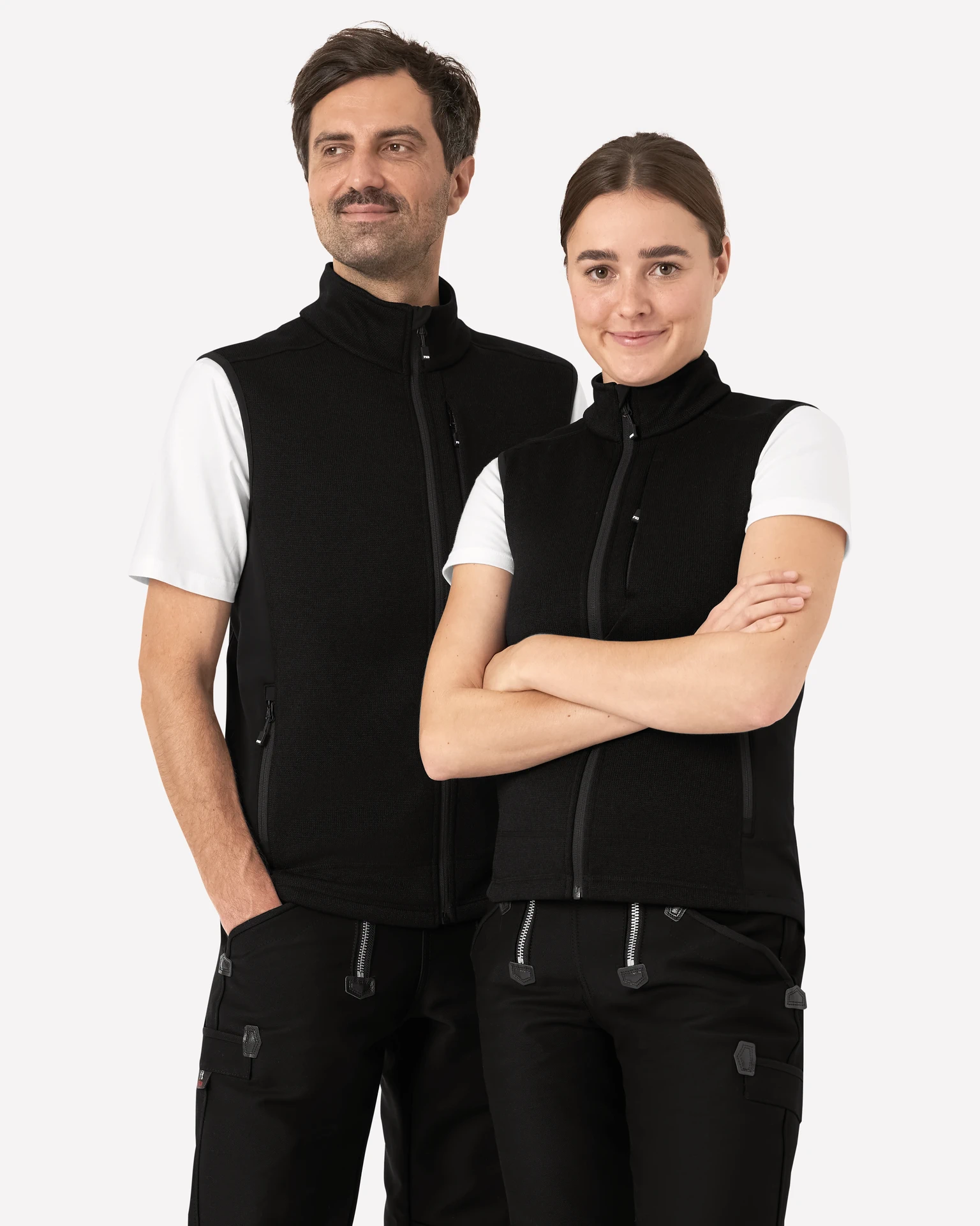 FHB Strick-Fleece-Weste ADDE