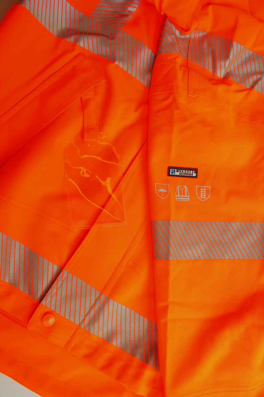Lyngsøe 4WS-5057 Hi-Vis Stretch Shell-Jacke