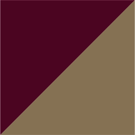 burgundy/khaki