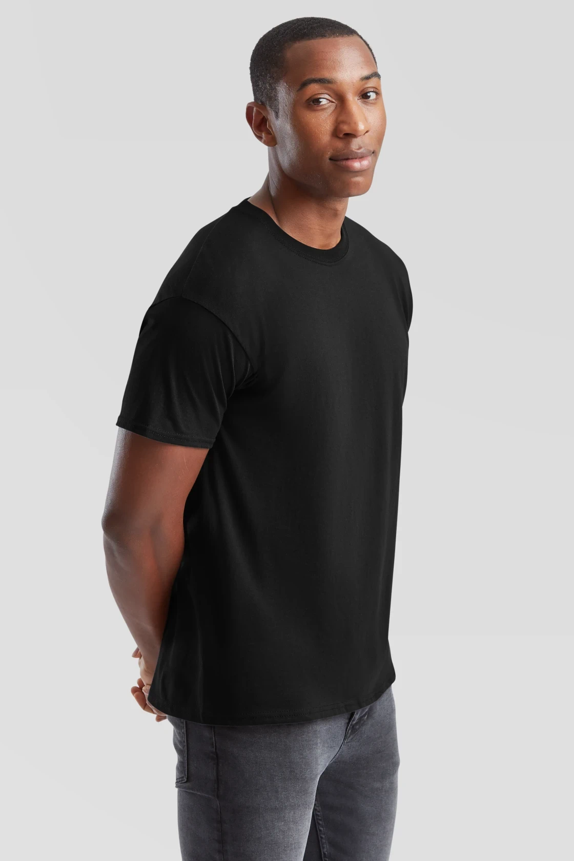 fruit-of-the-loom-61-082-0-original-t-shirt-black-model-1 F.O.L. Original T