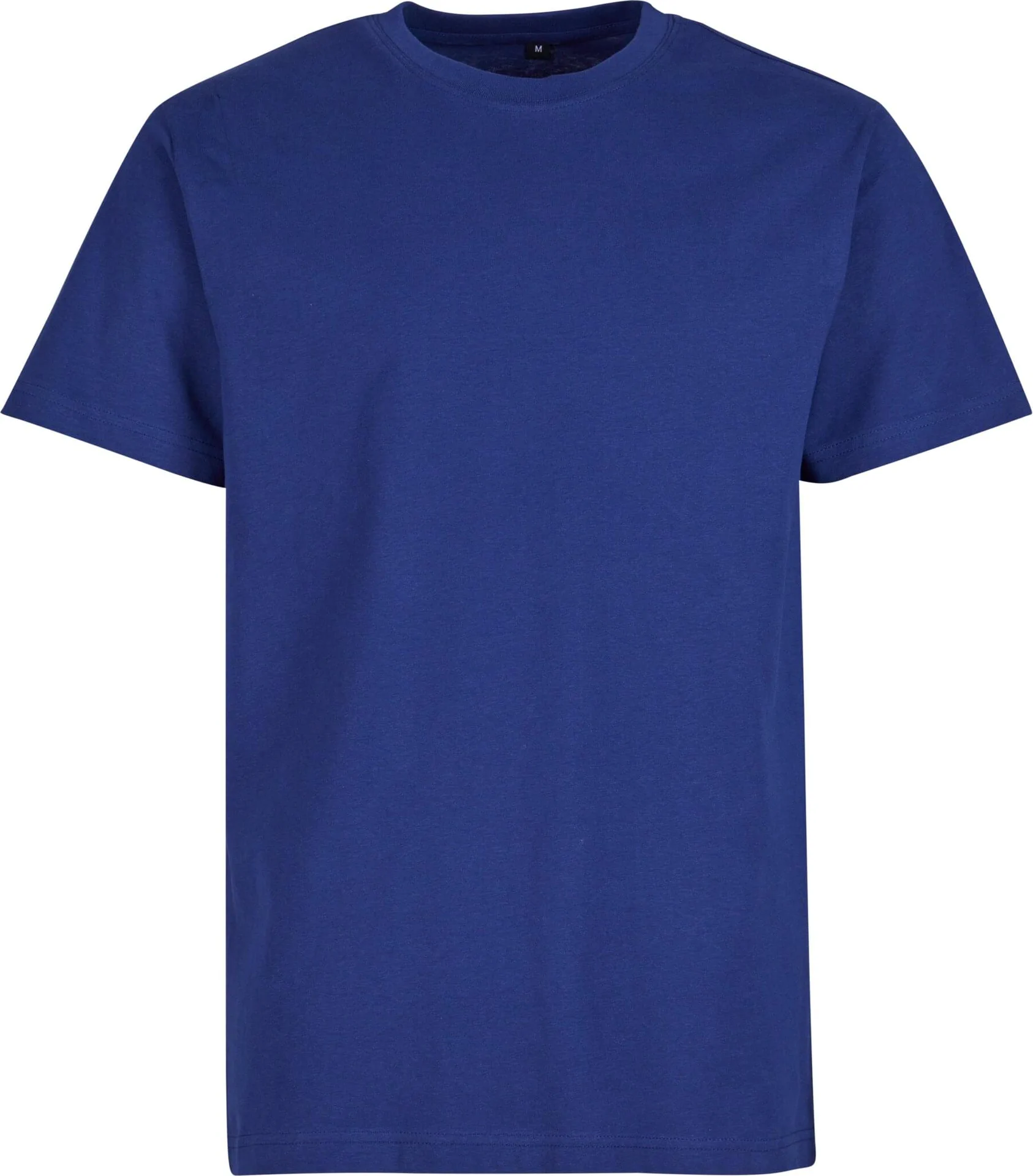 BYB-BY004-t-shirt-round-neck-lightnavy-front-4 Build Your Brand T-Shirt Round Neck